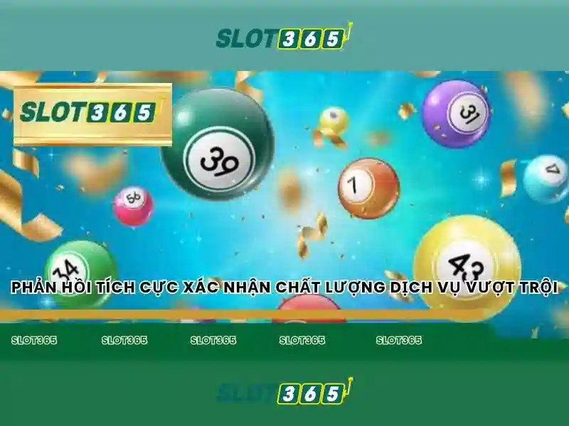 Trò chơi và jackpot tại Slot365